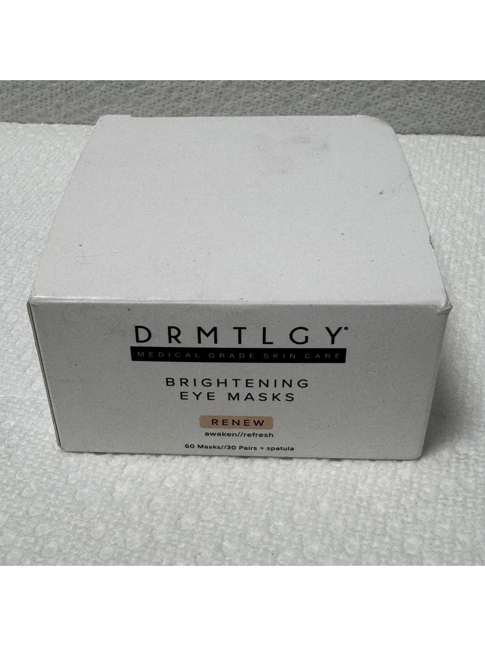 DRMTLGY Brightening eye masks 60 ct